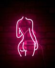 Beauty Back Butt Pole Girl Neon Light Sign Acrylic 20" Lamp Beer Pub Glass Decor