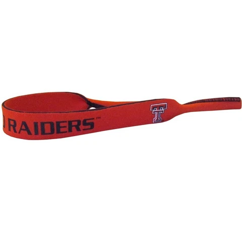 Texas Tech Red Raiders Neoprene Strap Holder for Sunglass Glasses NCAA College Cover