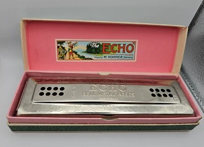 "ECHO" MODELO 56/96 TREMELO DOBLE CARA EN "C/G" CON CAJA ORIGINAL Foto 1 de 4