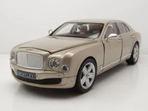 Bentley Mulsanne 2014 Champagne Metallico Modellino Auto 1:18 Rastar - Foto 1 di 11