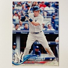 2018 Topps Series 1 Garrett Cooper RC Baseball Card #181 Yankees Tc2