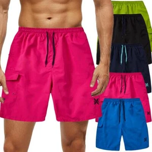 Mens Swimming Board Shorts Swim Shorts Mesh Trunks Swimwear Beach Summer S-10XL - Picture 1 of 11