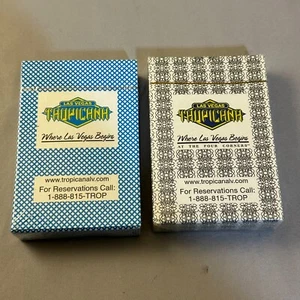 2 Vintage Tropicana Casino Las Vegas Deck Poker Spielkarten NEU/VERSIEGELT - Bild 1 von 2