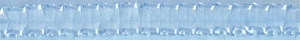 7/8" LIGHT BLUE PLEATED SATIN &ORGANZA FABRIC TRIM 15 YARDS - Picture 1 of 1