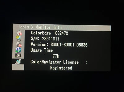 EIZO ColorEdge CG247X 24.1" inch  IPS Self Calibrating Monitor Screen  - Image 1 of 3