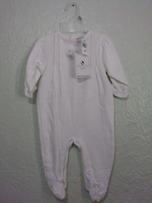 Absorba Layette 3-6 meses conejito dulce dormir nuevo con etiquetas niña blanco/rosa Foto 1 de 4