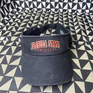 FSU Visor Florida State Seminoles Schirmmütze. Black Legacy Vintage - Bild 1 von 8