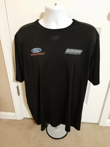 Roush Fenway Racing Ford Team Issued 2XL New Balance Activewear Shirt NASCAR Cover