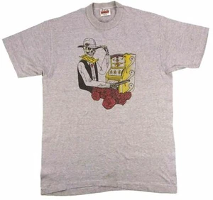 GRATEFUL DEAD Fear And Loathing On Tour camiseta vintage ESQUELETO ROSAS Las Vegas - Imagen 1 de 9