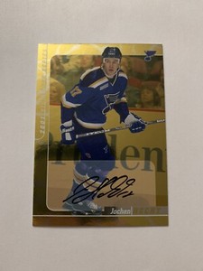 2000-01 Jochen Hecht ITG Be A Player Signature Series Autograph Gold SP #47