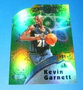 1997-98 Fleer Ultra Kevin Garnett Star Power Plus Refractor Basketball Card Nice - Bild 1 von 11