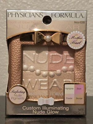 Physicians Formula Nude Wear Touch Of Glow Palette 6399 Medium Illuminating - Image 1 of 3
