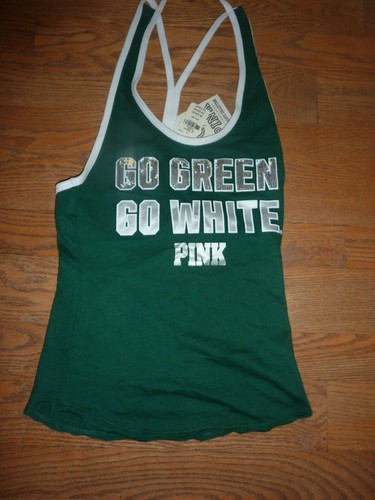 VICTORIAS SECRET PINK RARE BLING OKLAHOMA OU SOONERS TEESHIRT NWT