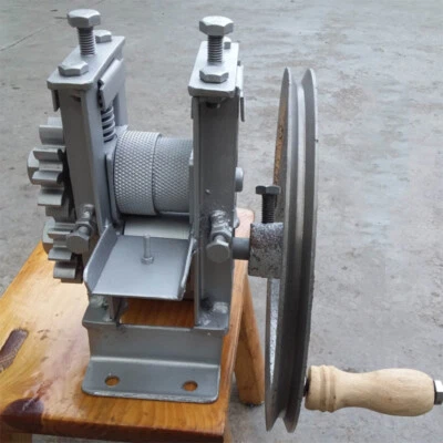 Manual bamboo strip making hand-cranking strip machine bamboo chip separator - Image 1 of 4