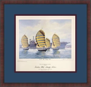 James Mitchell Print "Fearless,Flirt ,Dandy ,Active" Custom Gallery Framed - Picture 1 of 2