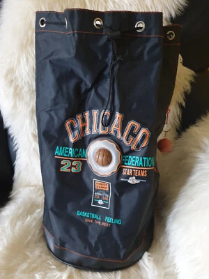 Basketball Rucksack, Chicago schwarz, unbenutzt, 52 cm,incl. Basketballanhänger - Bild 1 von 4