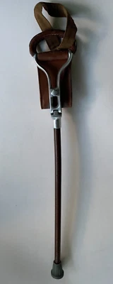 ANCIENNE CANNE SIEGE CHASSE PECHE - Photo 1/3