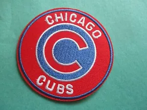 Chicago Cubs - MLB Baseball New Round Iron-On Patch 3" - Picture 1 of 1