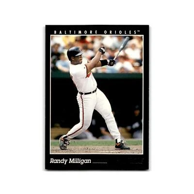 Randy Milligan 1993 Pinnacle #157 Baltimore Orioles Baseball Card NM - Image 1 of 3