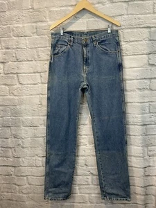 NUEVOS vaqueros azules de mezclilla Wrangler para hombre 33 x 34 de ajuste regular cinco estrellas - Imagen 1 de 6