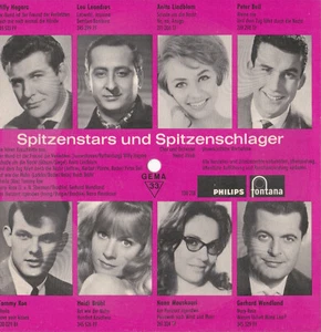 Spitzenstars Und Spitzenschlager - (Willy Hagara...) Flexi-Disc 7" EP 45  - Bild 1 von 1