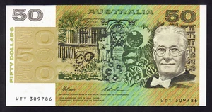 Australia R-515. (1993) 50 Dollars - Fraser/Evans..  Paper Issue..  UNC - Imagen 1 de 2