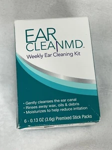 Kit semanal de limpieza de oídos Ear CleanMD con 6 paquetes de barras premezcladas - Imagen 1 de 4