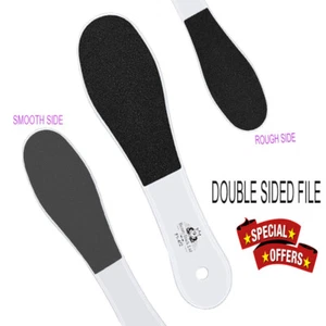 Double Sided Foot File Rasp Hard Feet Dead Skin Callus Remover Pedicure Scrubber - Picture 1 of 3