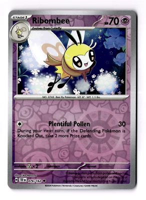 Ribombee 076/162 Sv05: Temporal Forces Reverse Holo - Image 1 of 3