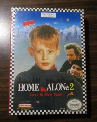 Home Alone 2: Lost in New York (Nintendo NES, 1992) H-Seam HA2 Rare NIB - Image 1 of 4