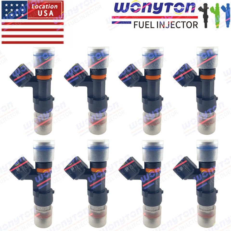 Injetores de combustível 8 peças upgrade EV14 para Land Rover Discovery Range Rover 4.0 4.6 V8 - Imagem 1 de 4