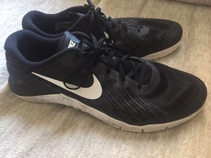 NIKE Metcon 3 Training Black/White Sz 15 Men Cross-Training Lifting Shoes - Picture 1 of 7