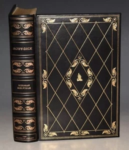 Herman Melville Moby Dick Or The Whale Captain Ahab Fine Binding Limited Edition - Picture 1 of 2