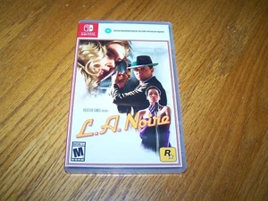 NINTENDO SWITCH L.A. NOIRE GAME FROM ROCKSTAR GAMES IS IN EXCELLENT CONDITION - Picture 1 of 9