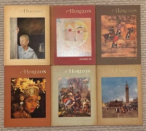 Horizon Magazine of the Arts Volume 3 1960-1961 6 Issues Volumes 1-6 USED RARE - Picture 1 of 20