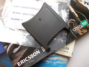 FLIP COVER GUSCIO  ORIGINALE ERICSSON T28 T28s COMPLETO DI MICROFONO grigio - Zdjęcie 1 z 1