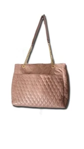 BORSA DA DONNA IN VERA PELLE TRAPUNTATA, MOD: VITTORIA-ROSA ANTICO - Imagen 1 de 4