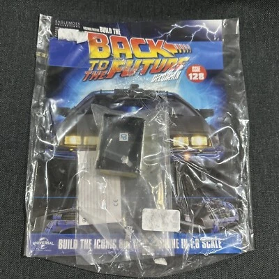 1:8 Scale Build The Back To The Future Delorean Issue 128 Eaglemoss Collections - Image 1 of 4