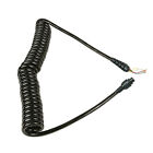 9Ft/2.85M Stretchable Speaker Microphone Spring Cable Line For Hytera Sm25a1