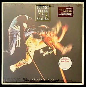 JOHNNY CLEGG & SAVUKA Shadow Man LP 1988 C1 90411 Allied Press - Sealed + Hype - Foto 1 di 2