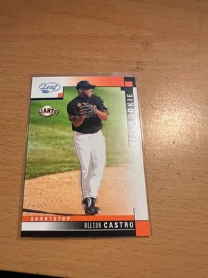 2003 LEAF Atlantic City 24th National SSP #5/5 NELSON CASTRO ROOKIE - Image 1 of 2