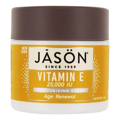 Crema hidratante Jason Age Renewal vitamina E 4 onzas para piel madura Foto 1 de 3