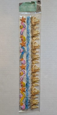 RARE Jolee's Beach Adhesive Scrapbooking Borders Stickers - Image 1 of 3