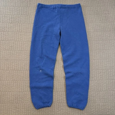 Pantalones deportivos Russell vintage años 70 para hombre medianos azules con cordón Foto 1 de 4