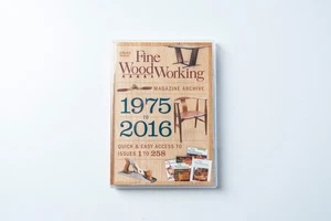 Fine Woodworking 1975-2016 Magazine Archive Issues 1-258 DVD-ROM Craft - Picture 1 of 6