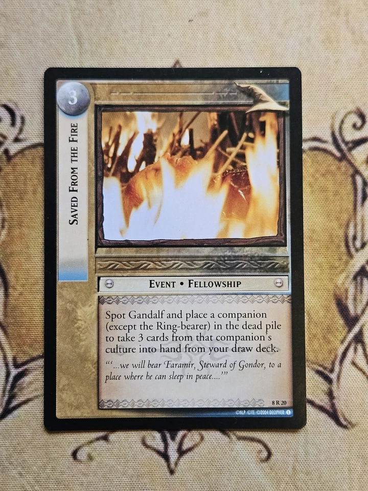 LOTR TCG Siege Of Gondor Saved From The Fire 8R20 - Image 1 of 1