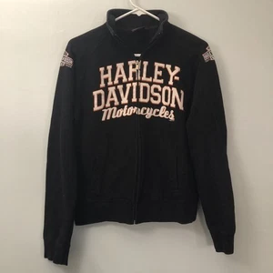 Vintage Harley-Davidson Jacke Herren Größe L Reißverschluss Motorräder 2007  - Bild 1 von 9