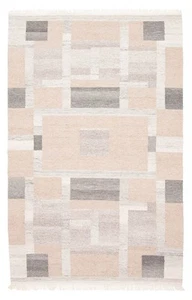 Vintage Hand Woven Kilim Rug 5'0" x 8'2" Traditional Wool Carpet - Picture 1 of 9