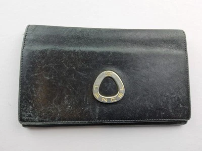 Cartera larga plegable de cuero tamaño completo Lancel Paris Foto 1 de 4