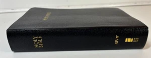 NIV Large Print Reference Bible Leather Look Red Letter Black  Zondervan 2011 - Imagen 1 de 19